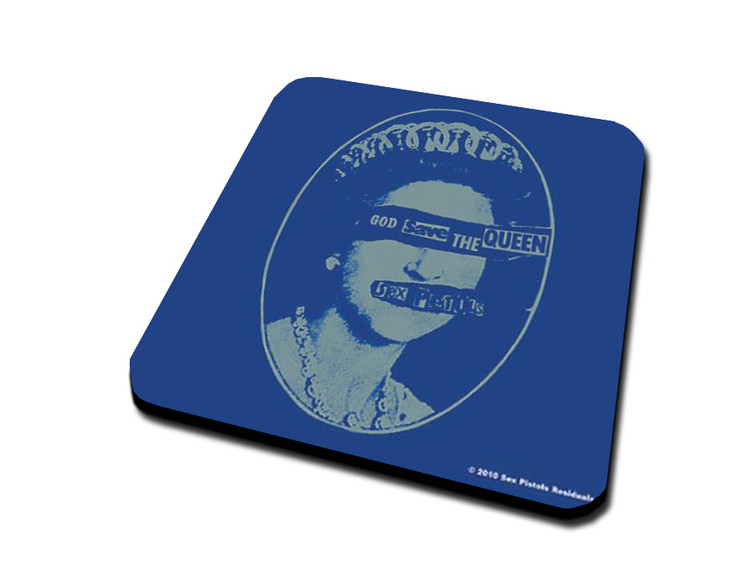 Podtácek s** Pistols – God Save The Queen