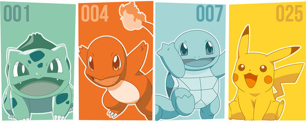 Κούπα Pokemon - Starters