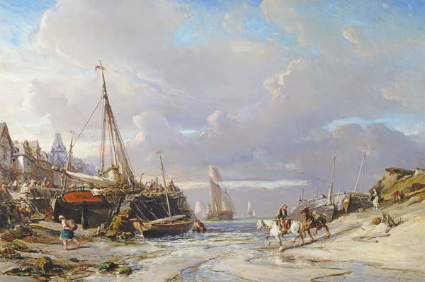 Samolepka Port en Bretagne, 1861