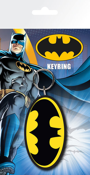 Portachiavi Batman Comic - Logo | Idee per regali originali