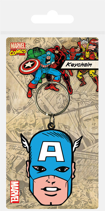 Portachiavi Captain America - Face