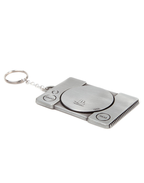 Metal Console Porte-Cles Playstation 
