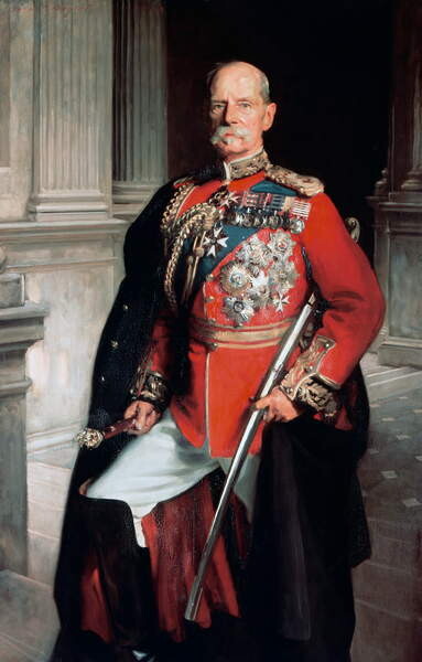 Samolepka Portrait of Frederick Sleigh Roberts