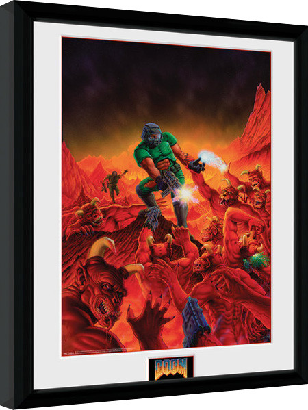 Inramad poster Doom - Classic Key Art