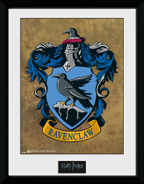 Inramad poster Harry Potter - Ravenclaw