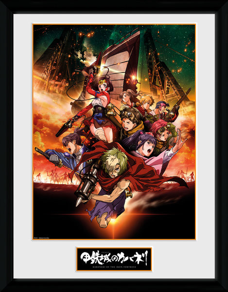 Inramad poster Kabaneri of the Iron Fortress - Collage