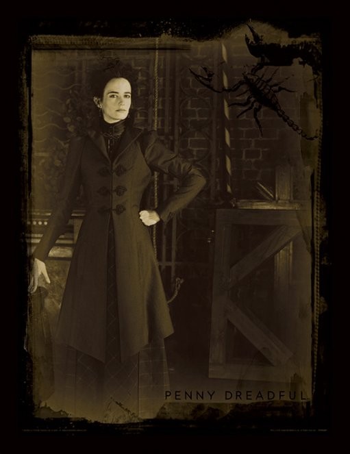 Inramad poster Penny Dreadful - Sepia