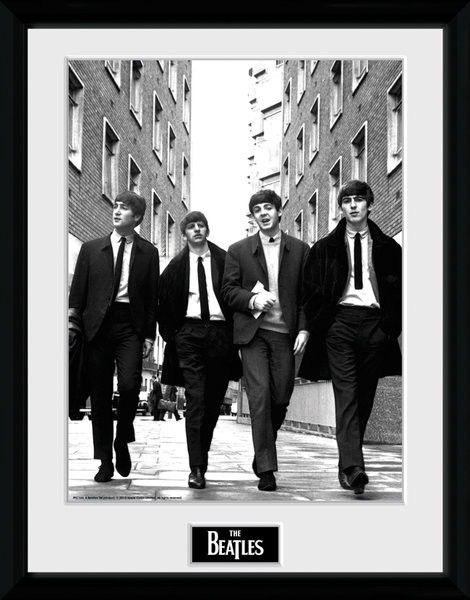 Inramad poster The Beatles - In London Portrait