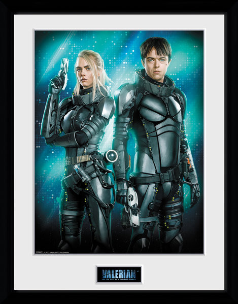 Inramad poster Valerian and the City of a Thousand Planets - Duo