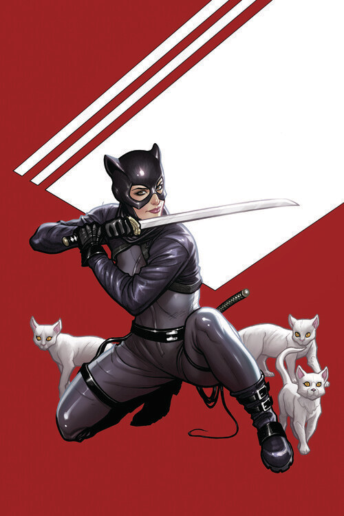 Carta da parati Catwoman - Cats