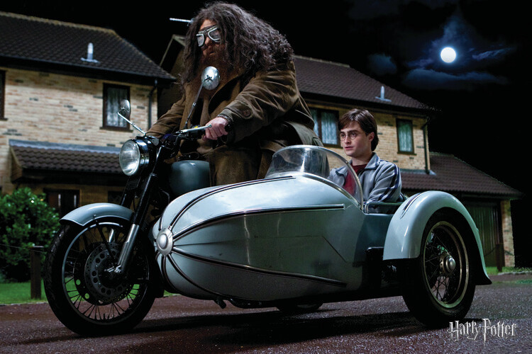 Carta da parati Hagrid's Motorbike