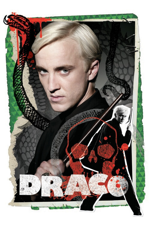 Carta da parati Harry Potter - Draco Malfoy