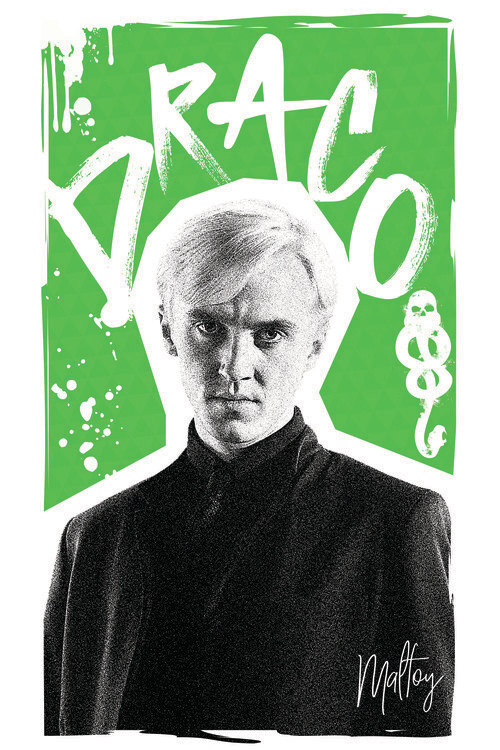 Carta da parati Harry Potter - Draco Malfoy