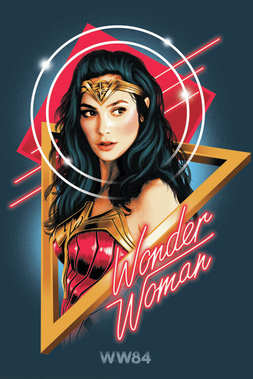 Fotomurale Wonder Woman - Welcome to the 80s