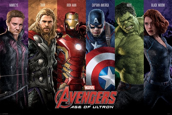 Image result for avengers age of ultron poster
