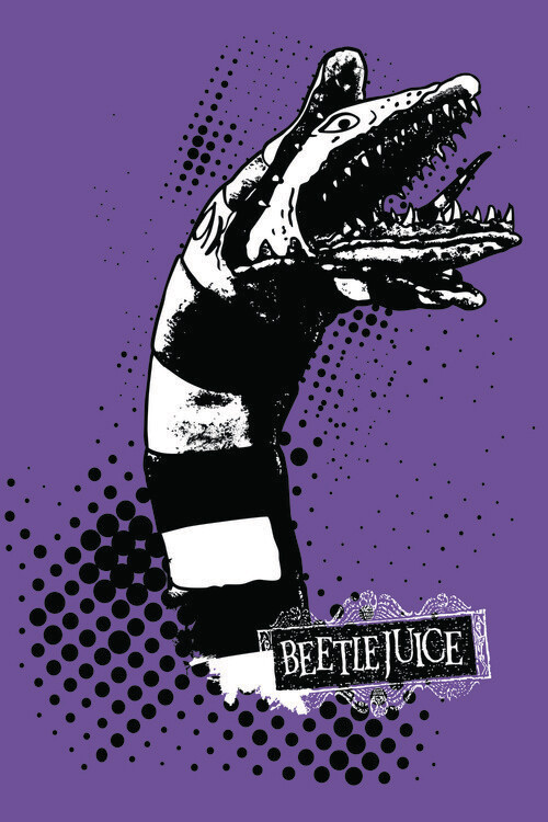 Carta da parati Beetlejuice - Sandworm