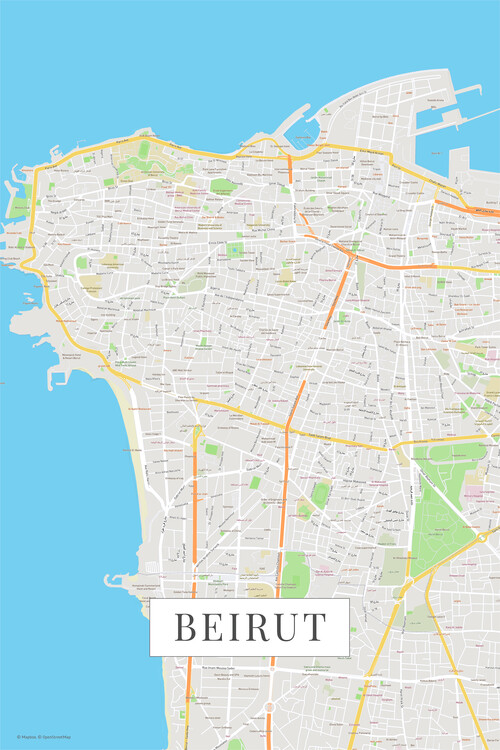 Carta da parati Beirut color