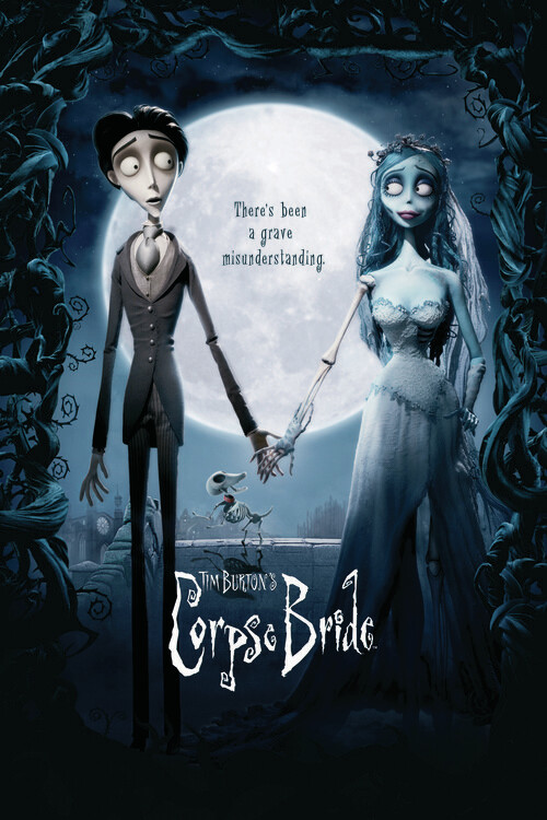 Carta da parati Corpse Bride - Victor & Emily