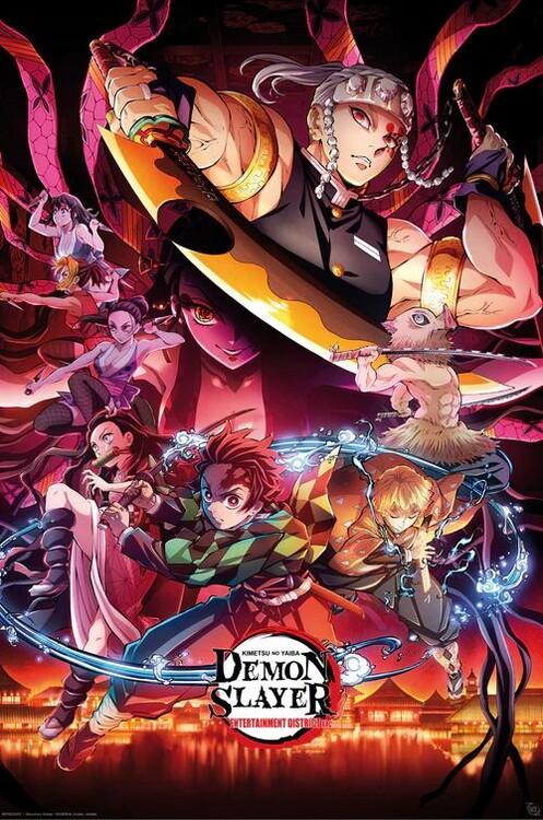 Poster Demon Slayer - Entertaiment District