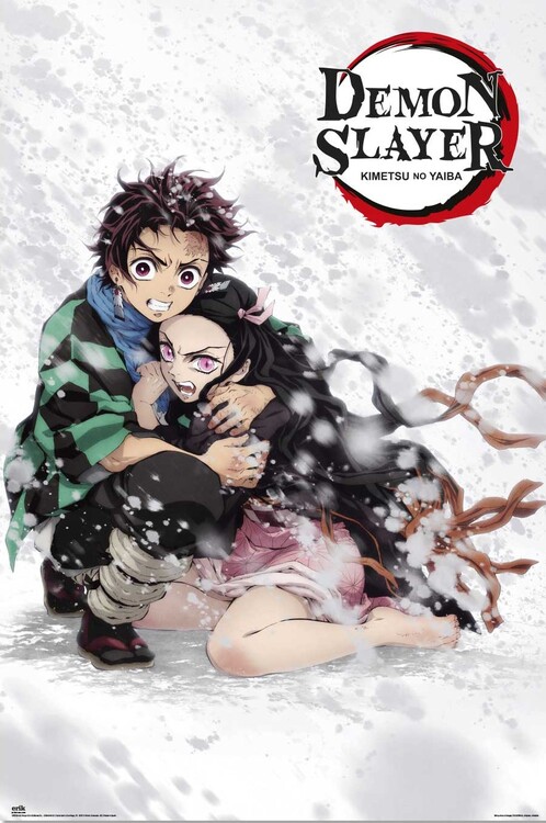 Poster Demon Slayer - Tanjiro & Nezuko