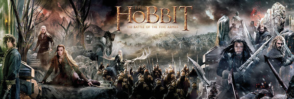 Der Hobbit 3 Die Schlacht Der Funf Heere Collage Poster Plakat Kaufen Bei Europosters