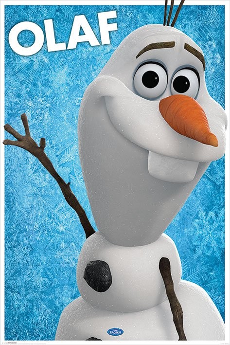 Frozen - Olaf Poster