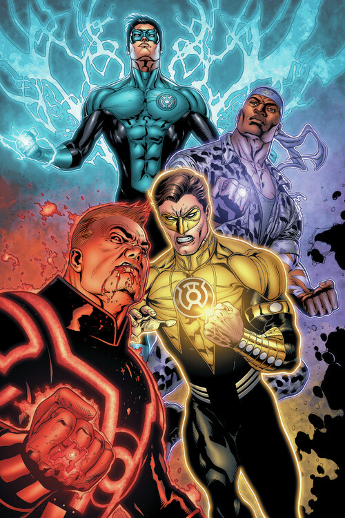 Carta da parati Green Lantern Corps