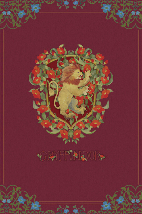 Carta da parati Harry Potter - Gryffindor