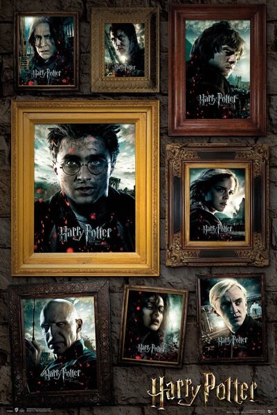 Poster Harry Potter - Porträtt