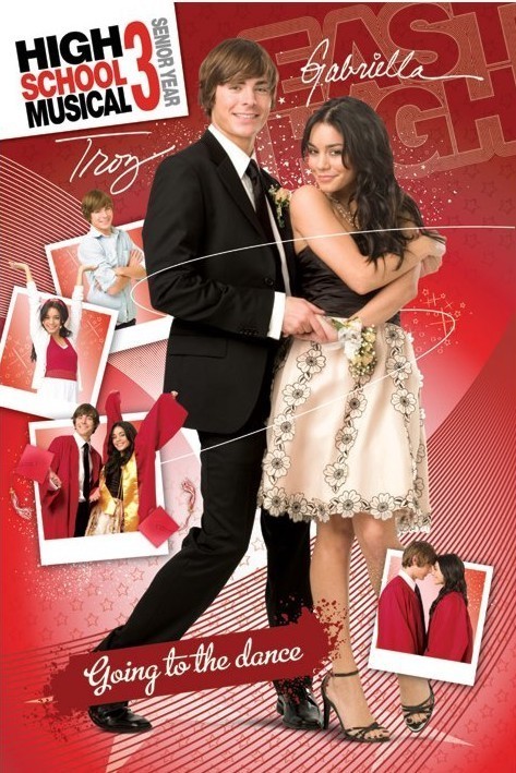 Poster Quadro High School Musical 3 Troy And Gabriella Ii Su Europosters