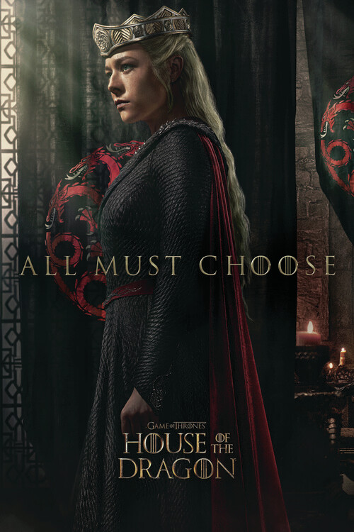Poster House of the Dragon - Princess Rhaenyra Targaryen