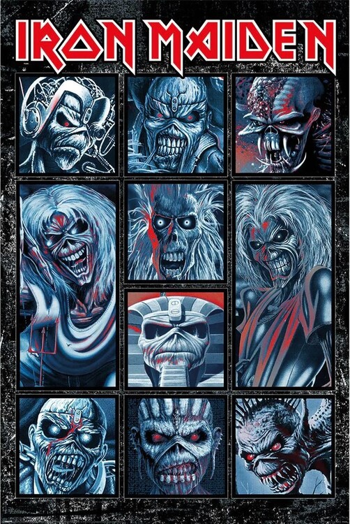 Iron Maiden - Ten Eddies Poster, Plakat | Kaufen bei Europosters