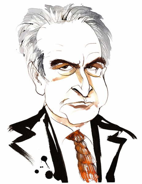 Poster John Banville, Irish novelist