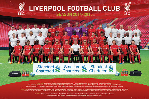 Liverpool Fc Team Photo 14 15 Poster Plakat Kaufen Bei Europosters