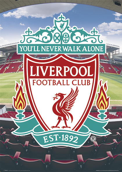 Liverpool Football Crest Póster Lámina Compra En Europosterses