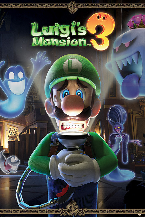 Poster, Quadro Luigi's Mansion 3 - You're in for a Fright su Europosters