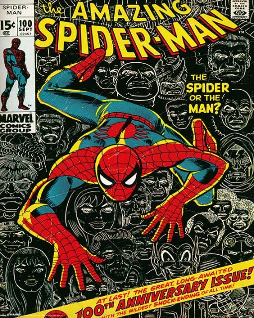 Poster, Quadro Mini - MARVEL - spider-man cover su Europosters