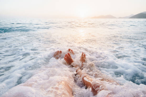 Poster Mother and son enjoying Summer time