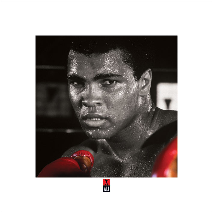 Muhammad Ali Boxing S. Kunstdruk