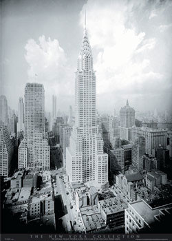 Poster, Quadro New York - Chrysler building su Europosters