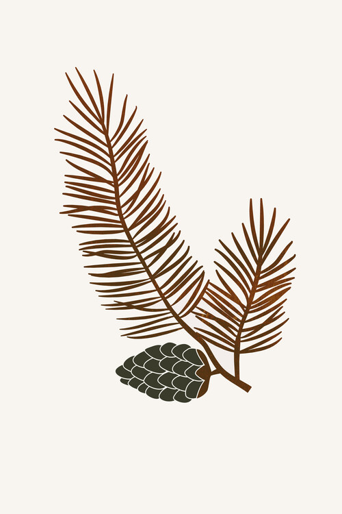 Fototapete Pine