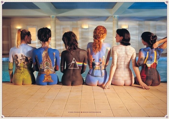 Poster Pink Floyd - back catalogue