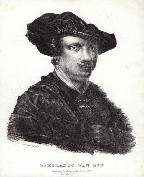 Poster Rembrandt van Ryn