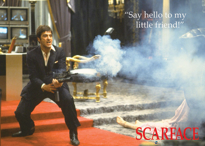 Poster, Quadro SCARFACE - my little friend su Europosters
