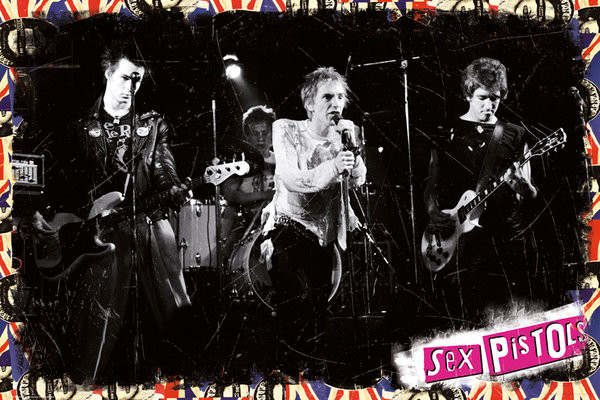 Sex Pistols furor 13x19 Punk Concert Poster Print -  Sweden