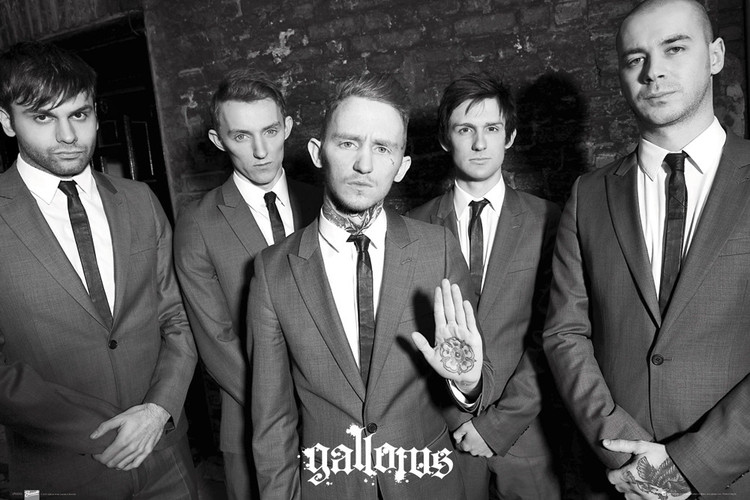 Poster the Gallows - grey britain