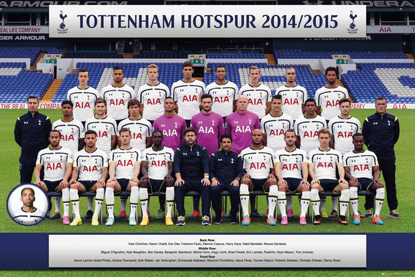 朗 Tottenham Hotspur FC - Team Photo 14/15 Póster, Lámina | Compra En ...