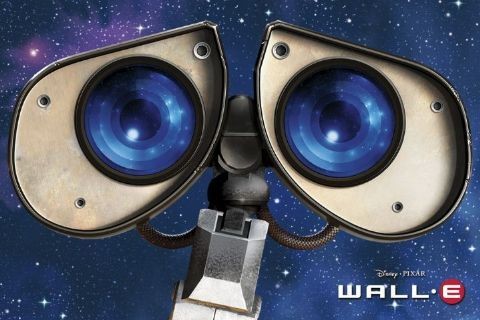 Poster & Affisch WALL-E - eyes | Europosters