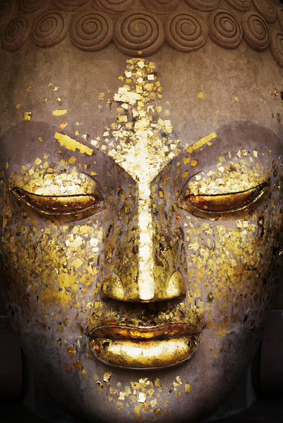 Buddha - face Poster