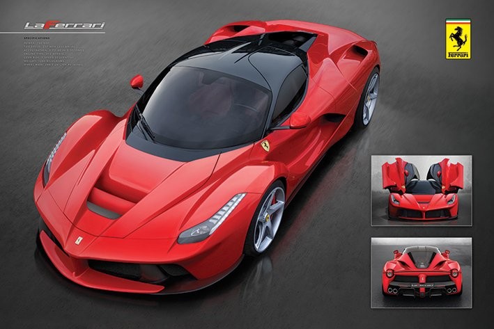 Ferrari - la Ferrari Poster